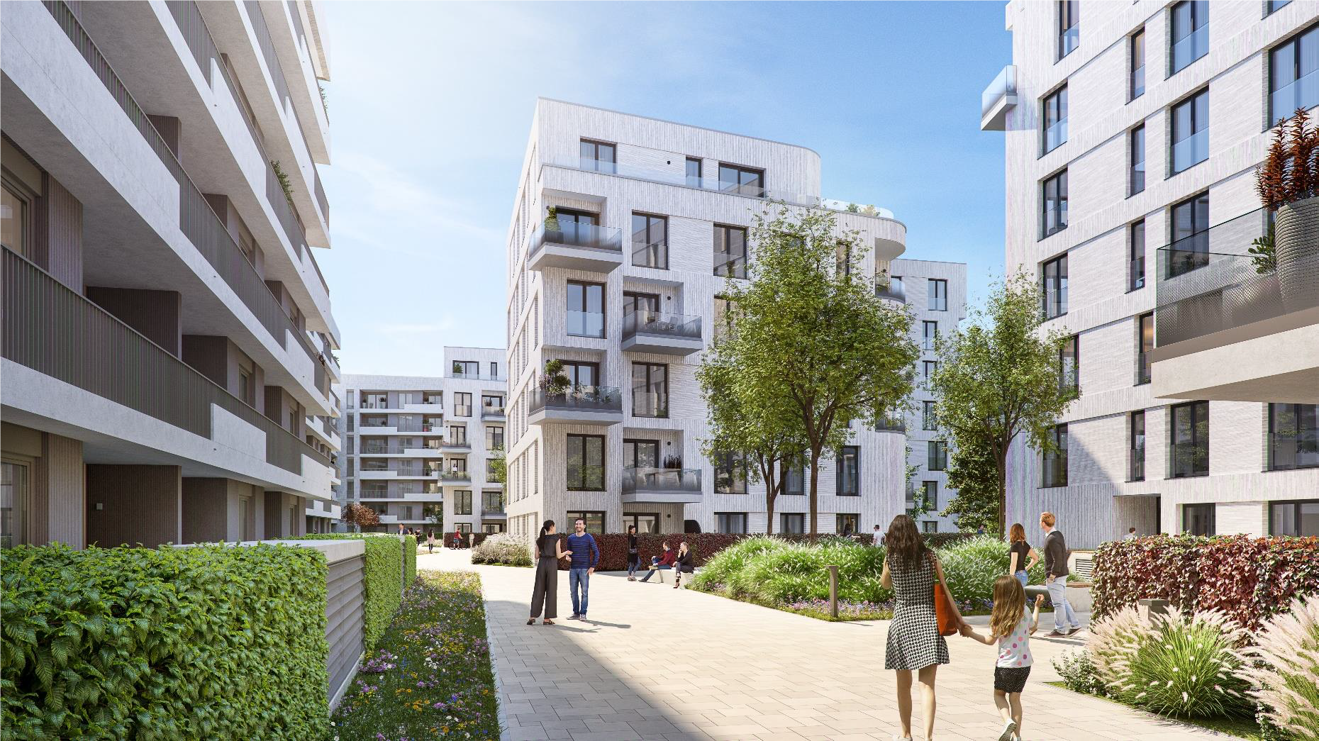 Albertussee Haus in Düsseldorf